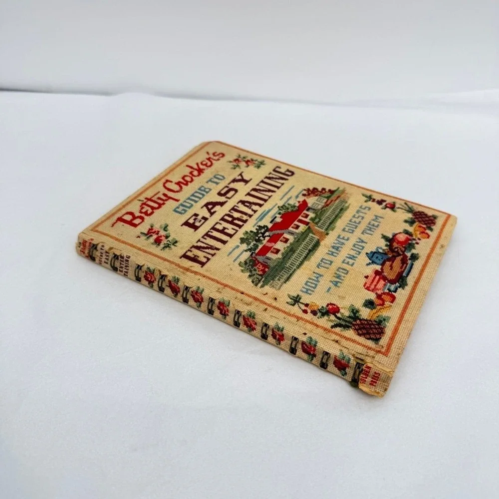 Betty Crocker Guide to Easy Entertaining 1959 1st‎ Edition 1st Printing Cookbook